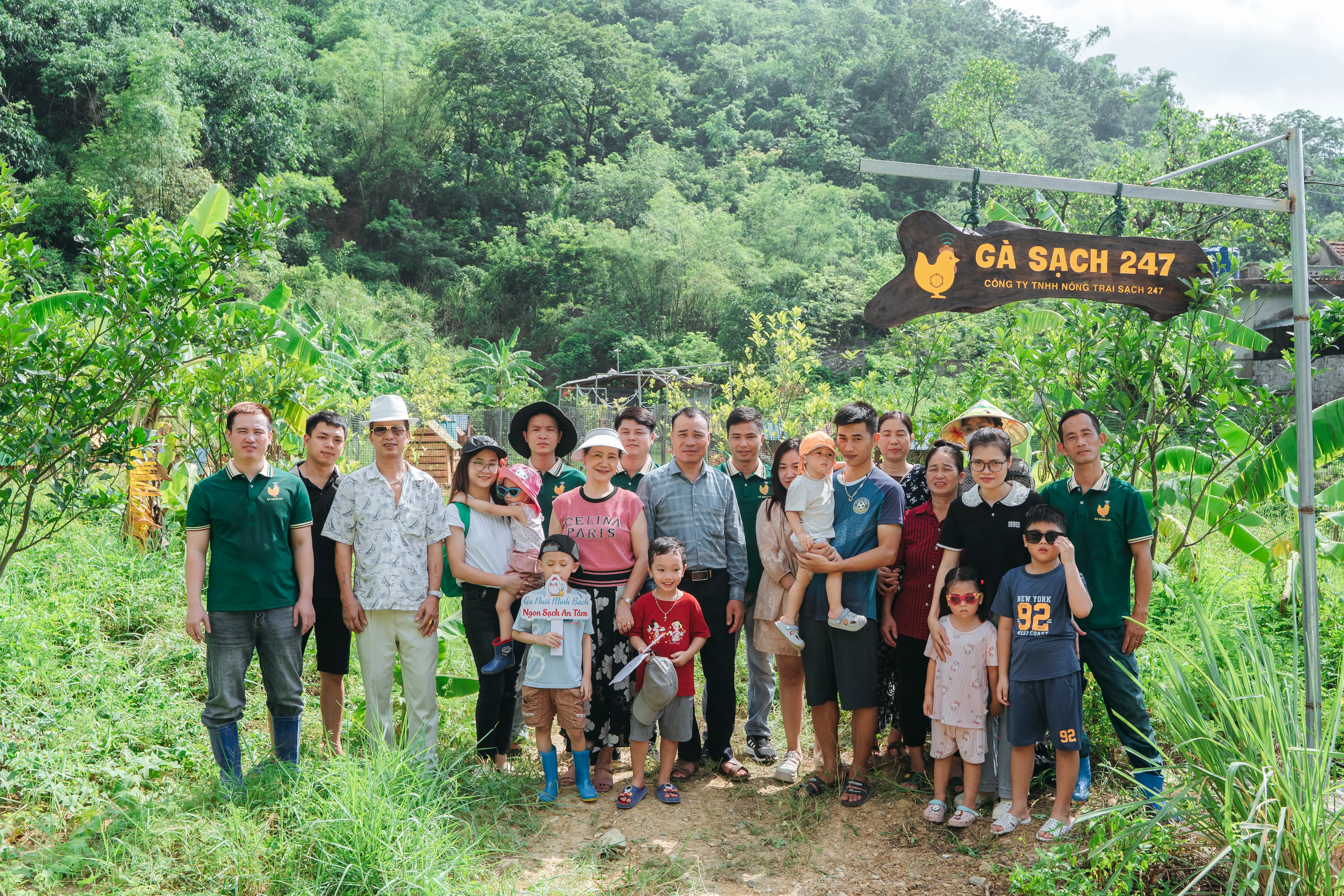 Trang trại gà sạch - Sản phẩm cuối cùng